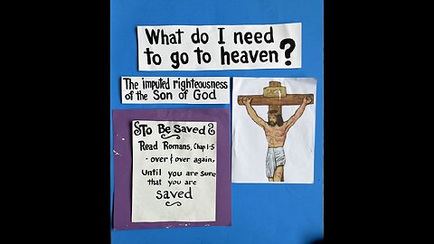 What do I need to go heaven? - Marianne Manley