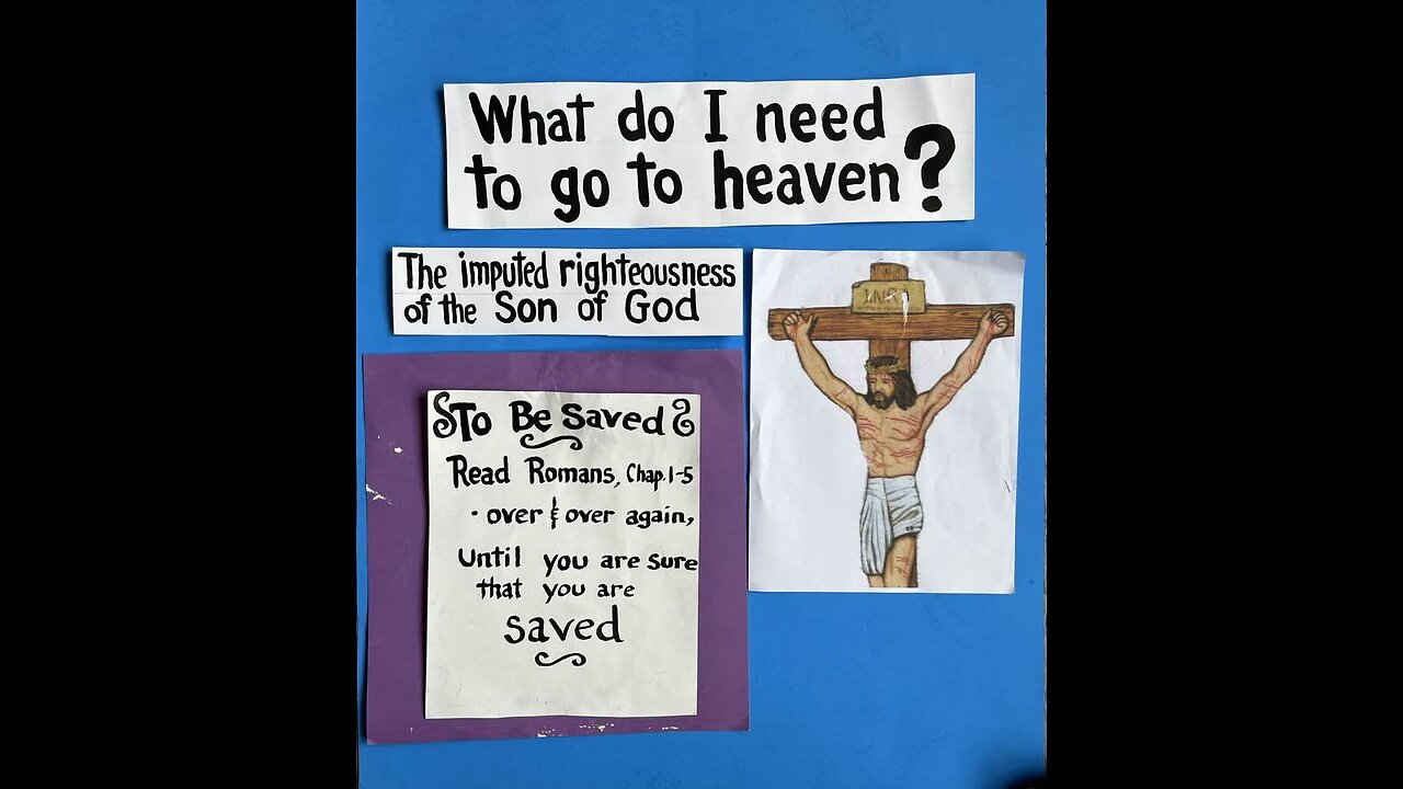 What do I need to go heaven? - Marianne Manley