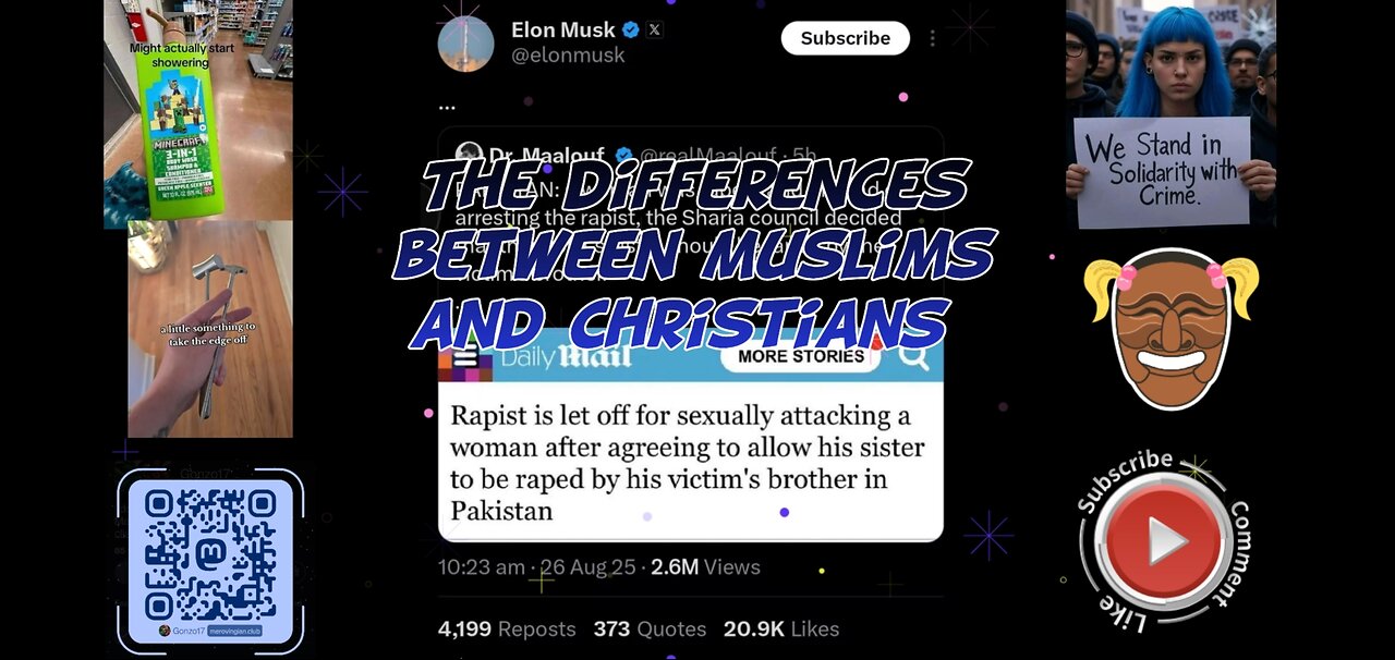 The difference between Muslims and Christians