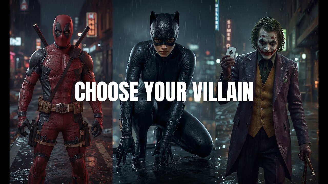Which one would you choose to take control of the world? 🌍⚡ #marvel #dc #avengers #deadpool #venom