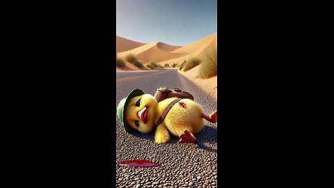 Poor little duck 🐥