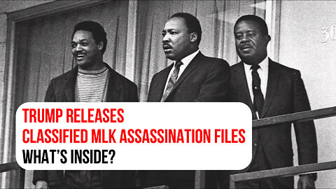 Trump releases classified MLK assassination files: What’s inside?