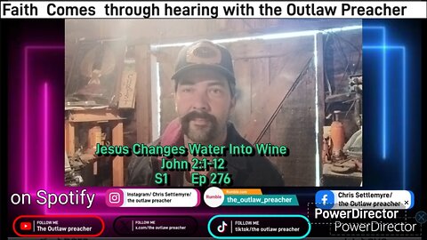 Jesus Changes Water Into Wine John 2:1-12 S1 Ep 276