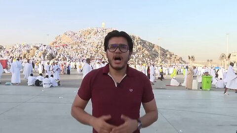 Pilgrims stream into Arafat during this year's Hajj, one of the Five Pillars of Islam