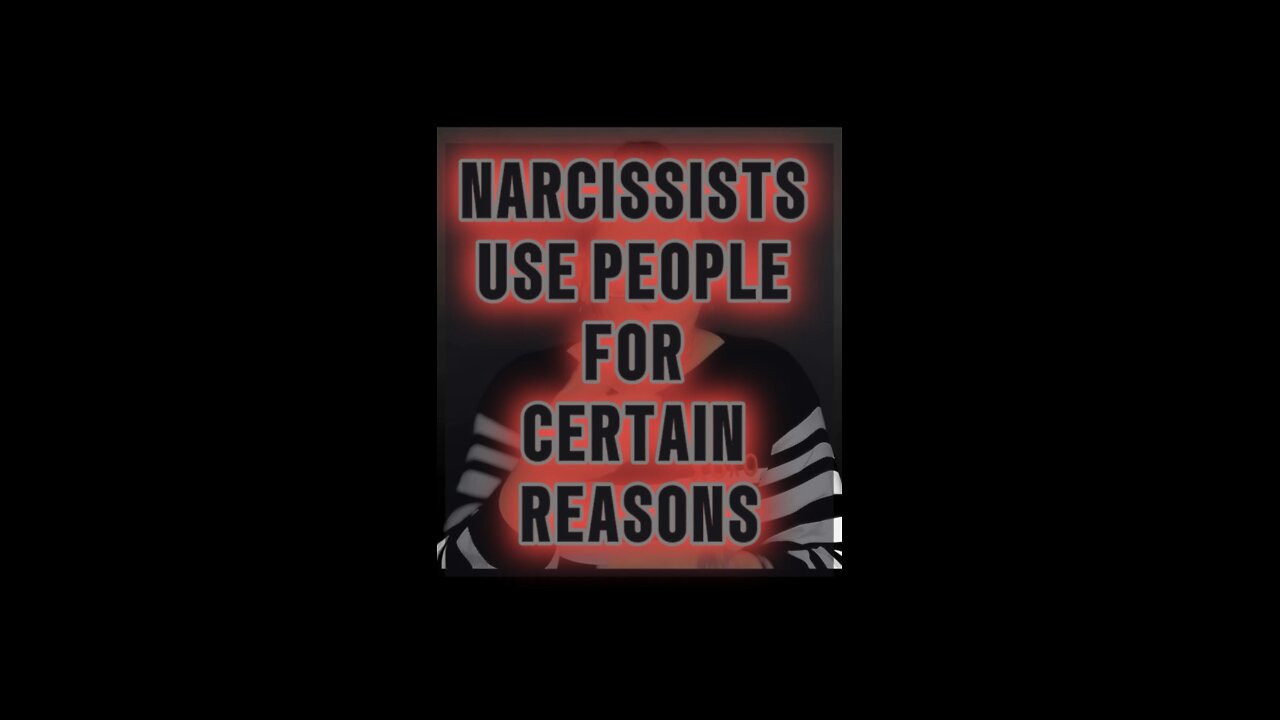 Narcissists Use People 😩