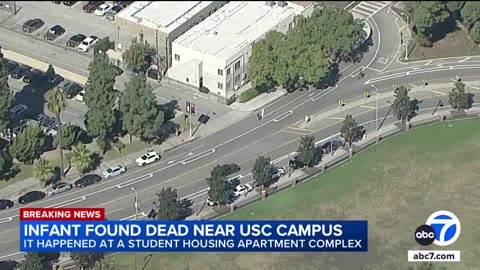 Newborn baby girl found dead near USC campus