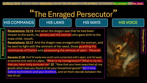 07-20-2025 TEACH THEM To Be ”Set Apart” Part 57 The Dragon 2