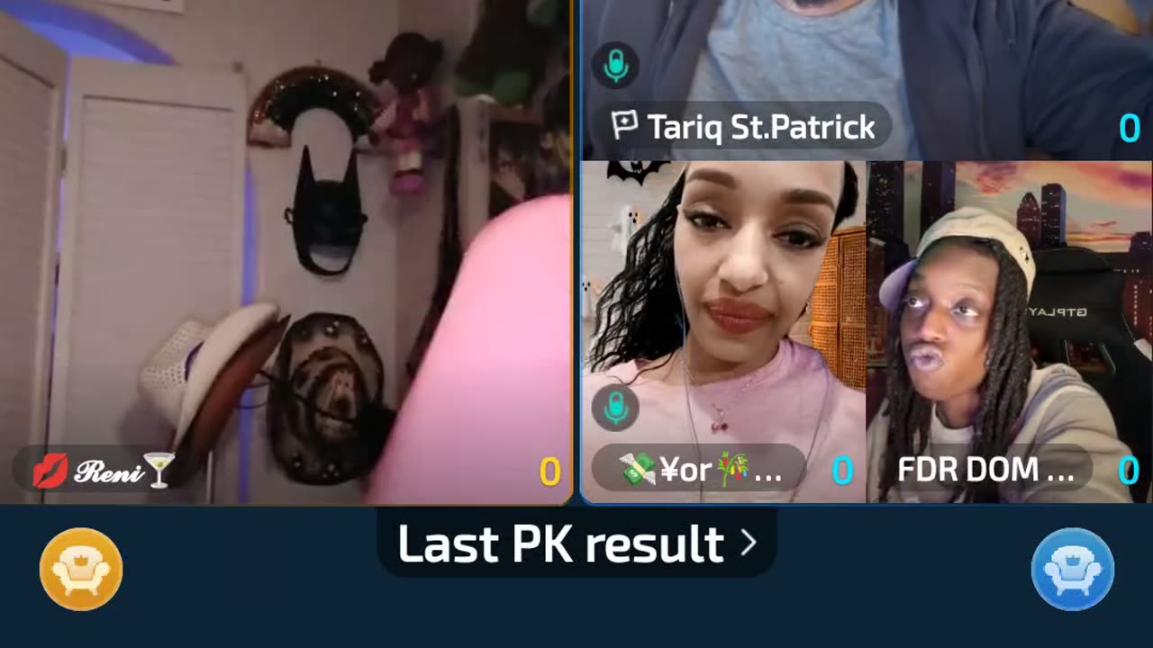 BUBBLY WAS HAVING A GREAT OLE TIME UNTIL DOM POPPED IN AND CHANGED THE ENERGY...