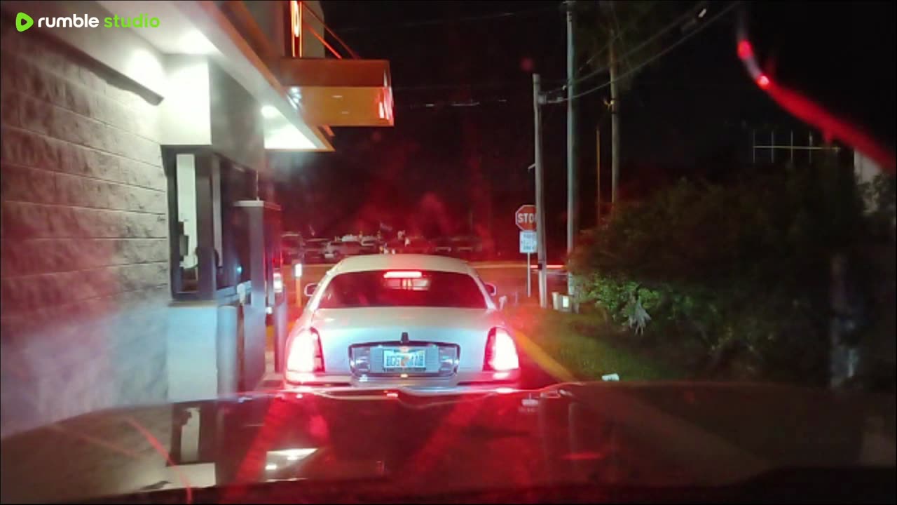 way to work grabbing coffee