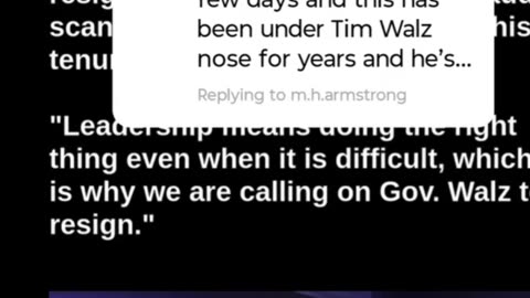 Tim Walz should be arrested