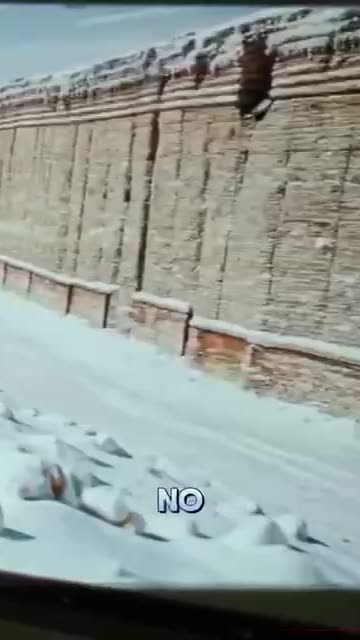 Ancient mysterious Wall in Russia