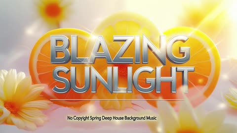 Blazing Sunlightc (Instrumental) [No Copyright Spring Deep House Background music] #9