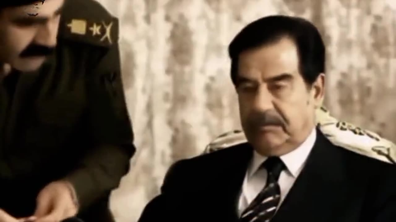 Saddam Hussein leader of Iraq
