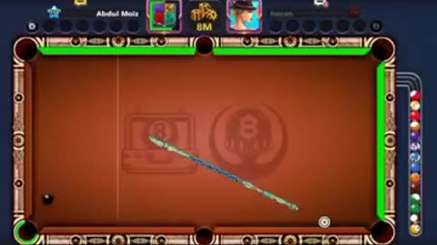 Unbelievable 8 Ball Trick Shot! 😱 #shorts #trending #raidmoiz