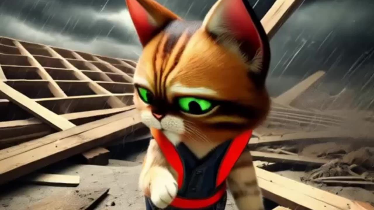 Hardworking Cat Builds a Dream Home – You’ll Be Inspired! 🏡🐱