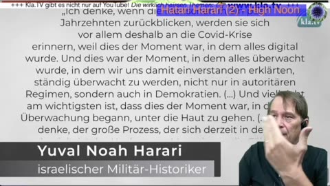 🪻Boschimo Classics- High Noon: ❌🚨🗽Hatari Harari (2)- Bodo analysiert die Aussagen des WEF Global Leader Yuval Noah Harari (1)