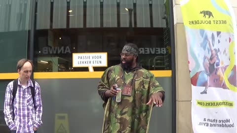 Hebrew Israelites Prophetic Camp Street Teaching 27-7-2025 The Hague (Netherlands) Pt 1