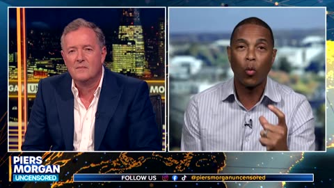 Don Lemon Whines About Question From Piers Morgan and Somehow Thinks He's in the Right