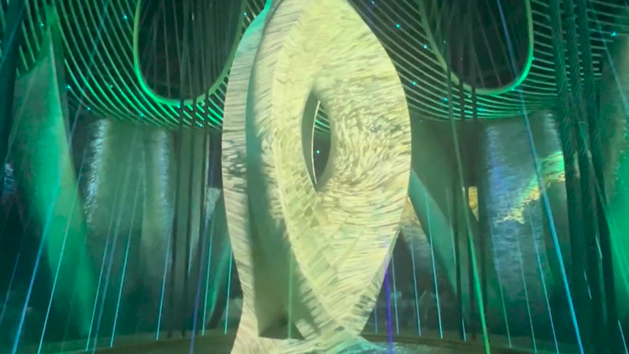 🤯✨ The Amazing Light & Sound Show of Shanghai Tower's Tuned Mass Damper! | FeedMyCuriosity