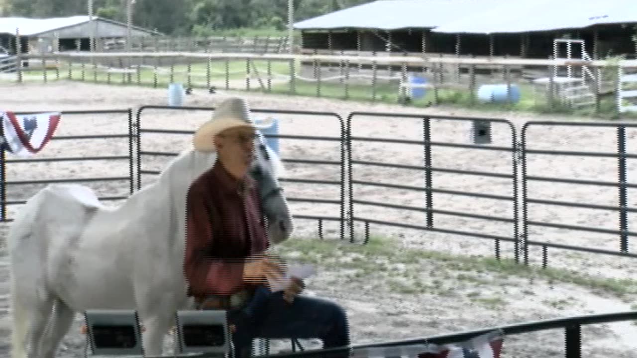 Skipper Calder & Cowboy-up Ministry bring horse training with a message at 11am.
