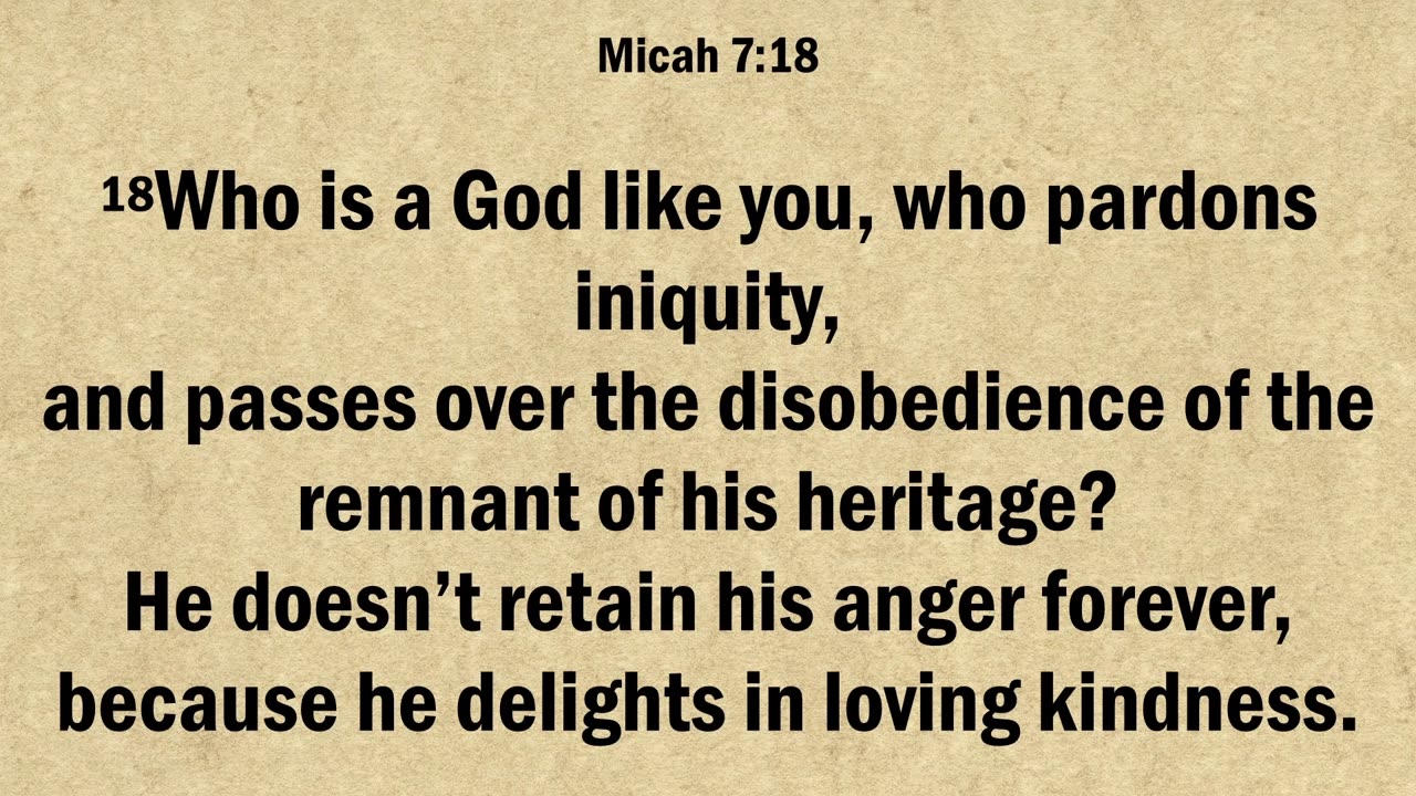 Micah 7