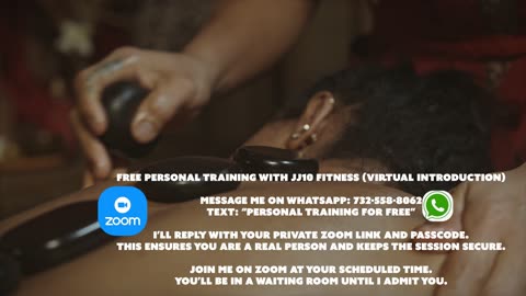 Free Personal Training with JJ10 Fitness (Virtual Introduction) Message me on WhatsApp: 732-558-8062
