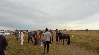 Raid de criollos sobre 7 km A y B en pista Méndez en Villa Isidoro Noblia, Cerro Largo (07/06/2025)