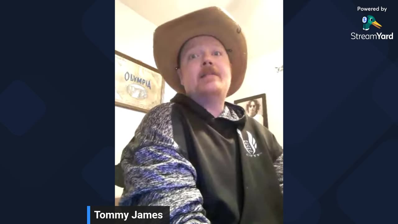 07/17/25 Tommy James VOD: "MORNIN MUD open panhole"