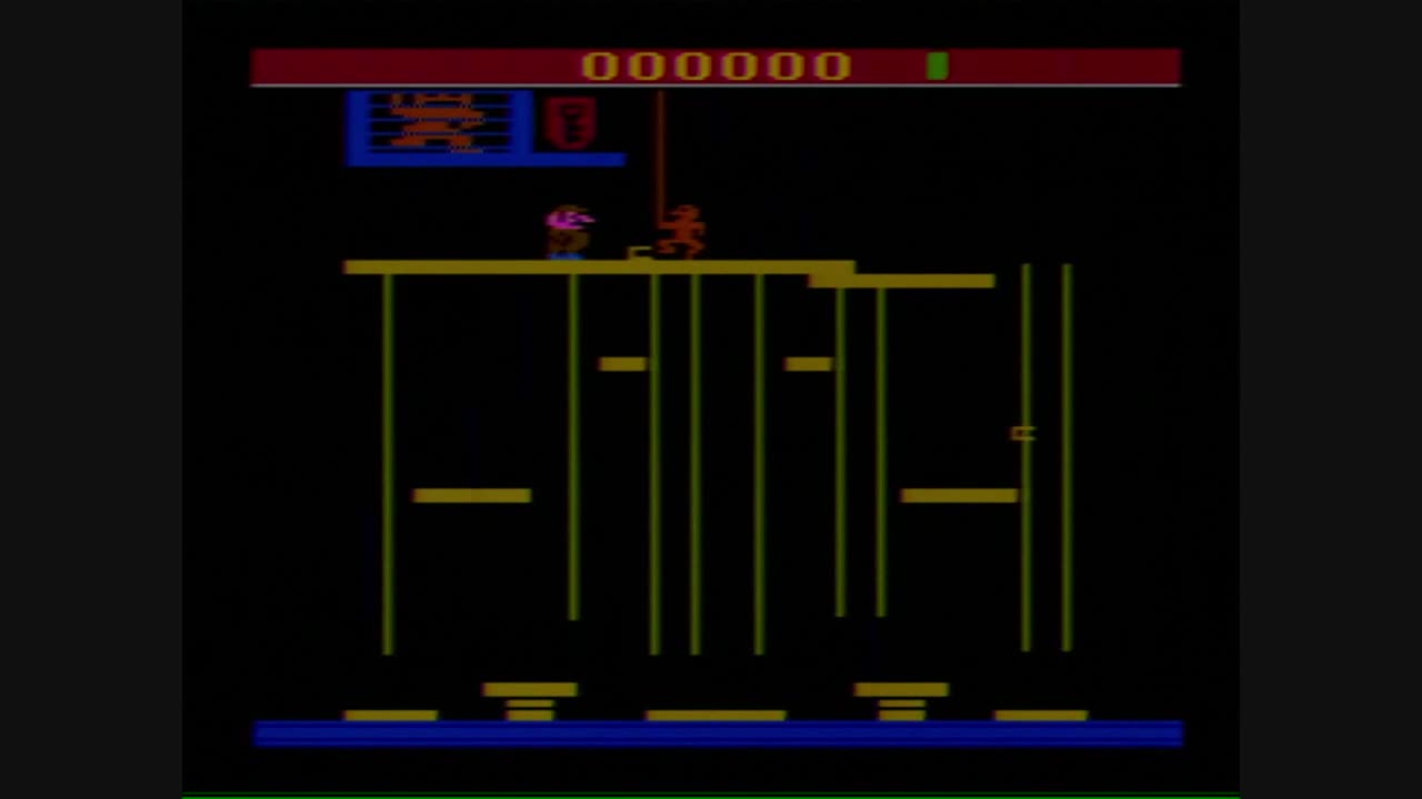 Straight Edge Game Room - Donkey Kong Jr (Atari 2600)