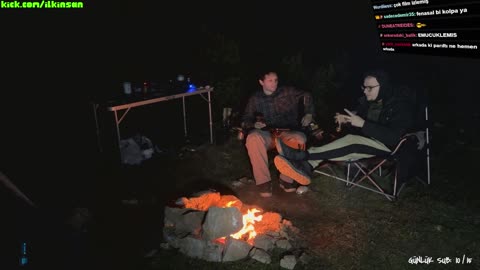 🥱 ERDEM İLE BİR YASTIĞA BAŞ KOYDUK | 🏕️ 24 SAAT KAMP IRL | !epinpay !bagis !blerp