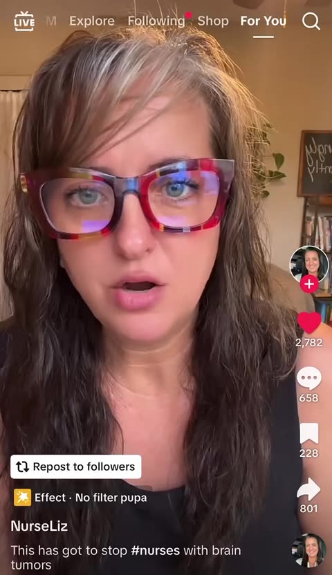 Nurses in one ward with tumors