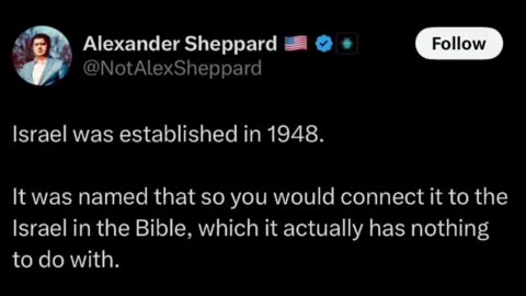 The False Israel