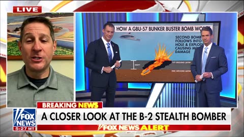 Closer look at the B-2 stealth bomber used in deep-strike missions
