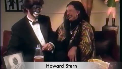 Howard Stern's Blackface video - Will the MSN call him a "RACIST?"