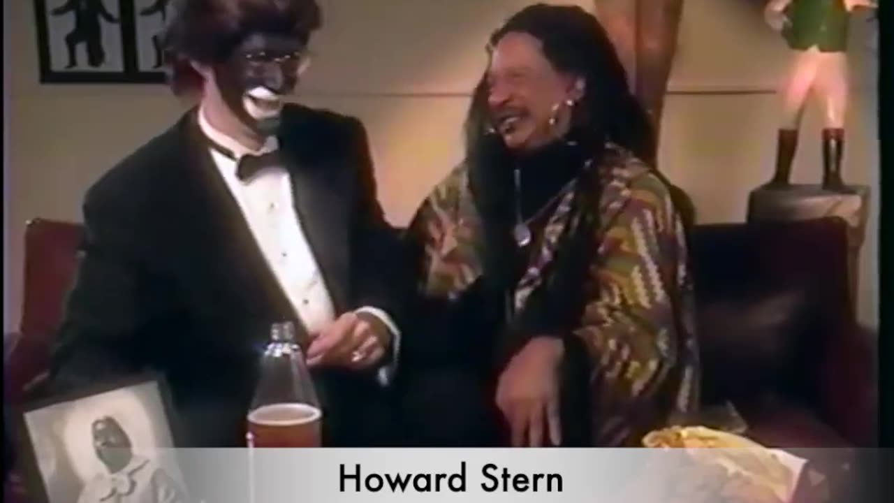 Howard Stern's Blackface video - Will the MSN call him a "RACIST?"