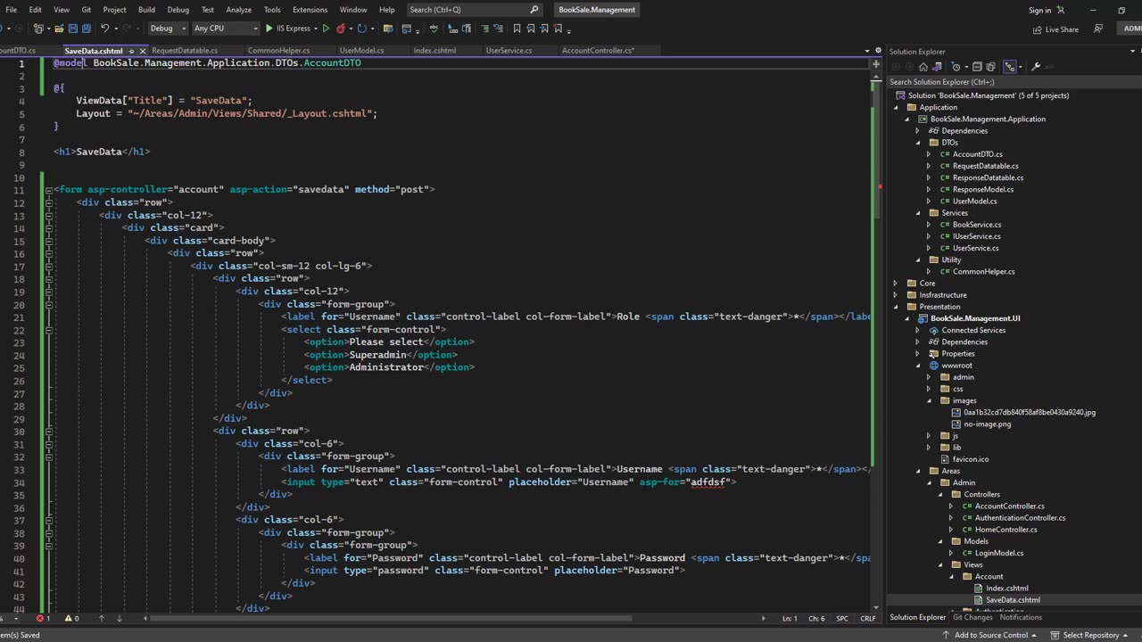 ASPNet MVC Ep28 - Create Form
