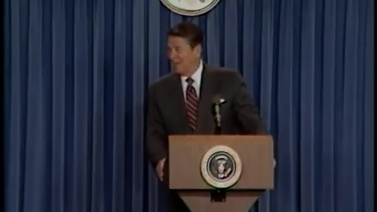 Archived ✅ | 8-11-1983 - President Reagan Holds a Press Briefing