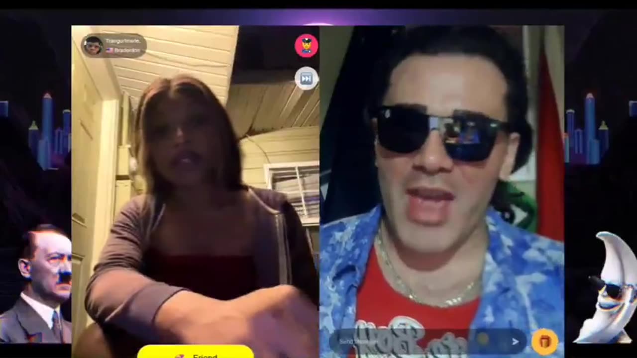 Paul Miller (Gypsy Crusader) trolling a tranny negro hilarious