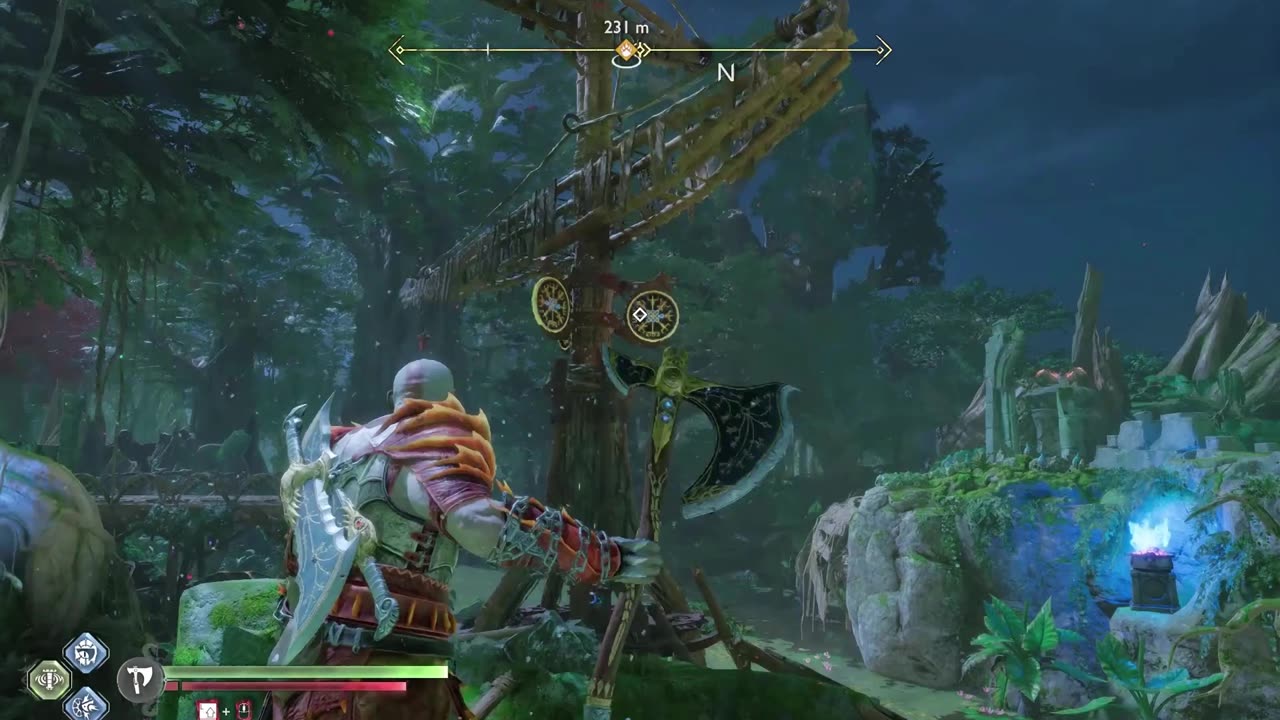 Puzzle chest near the Abandoned Village.