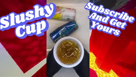 This MONSTER AND PEACH TEA Slushy Mix Was Mind-Blowing