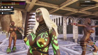 Conan Exiles farming hides busty boobs