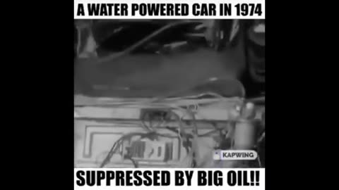 Car Engines that run on WATER exist