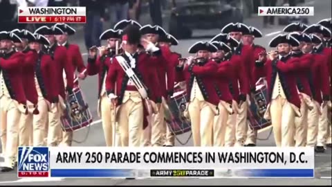 AMERICA 250 ARMY PARADE - THE OLD GUARD