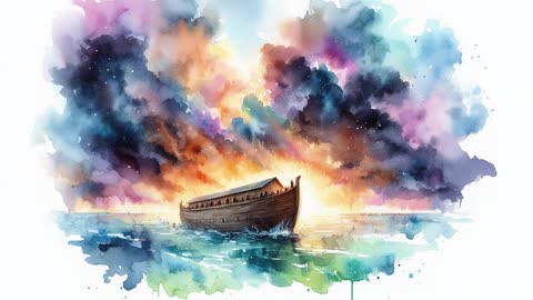 Noahs Ark Lofi Music, Peaceful and Hopeful lofi- Hopeful lofi music (study/relax)