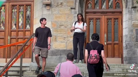 ANTIFA HECKLES PEOPLE LEAVING SEAN FEUCHT CONCERT