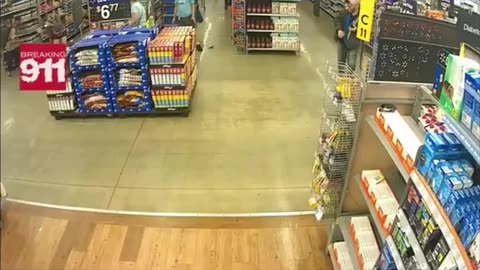 HORROR: Surveillance video shows stabbing rampage inside Michigan Walmart
