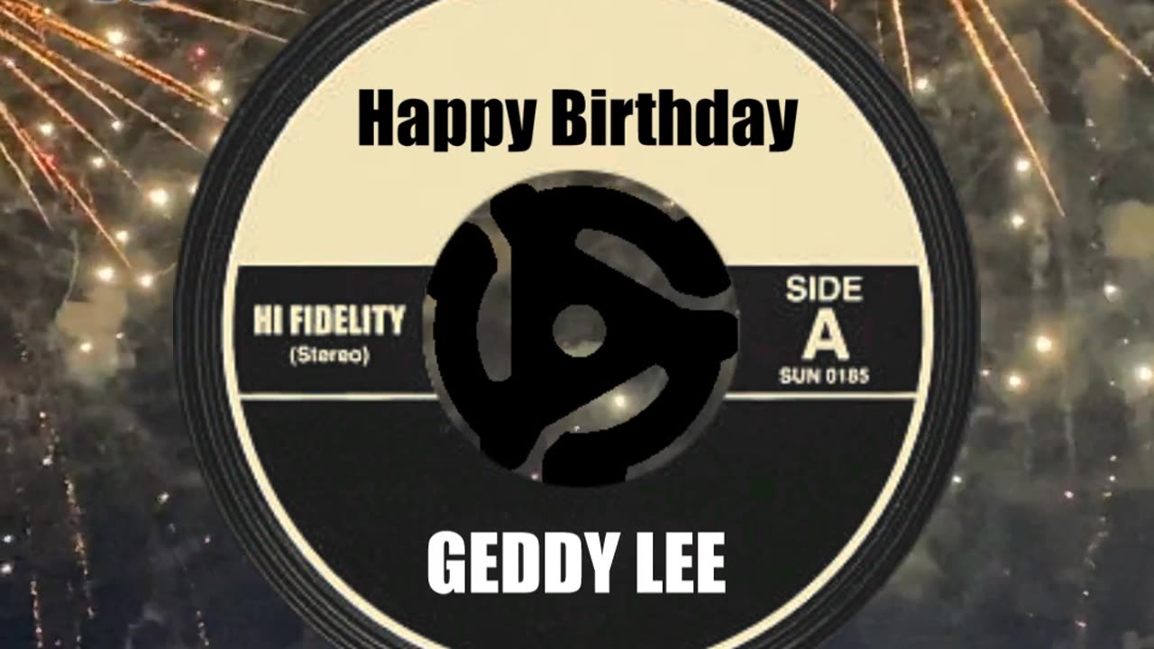 HAPPY BIRTHDAY to GEDDY LEE