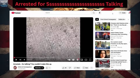 Arrested for Sssssssssssssssssssssss Talking