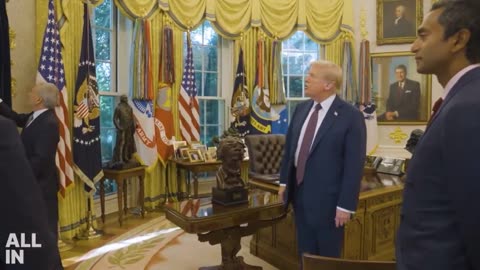 WATCH: Trump says previous Presidents wanted to display the Declaration of Independence