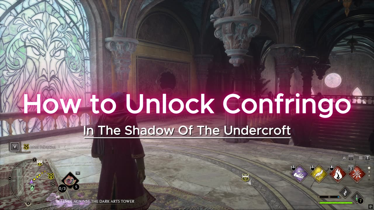 How to unlock Confringo || In the Shadow of the undercroft|| Hogwarts Legacy